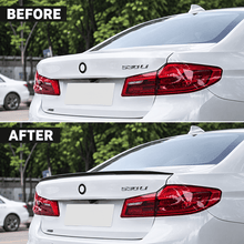 NINTE Rear Trunk Spoiler Wing Fit for BMW G30 5 Series 4 Door Sedan 2017-2023 and F90 M5 2018-2023 Painted Gloss Black One Piece MP Sport Style Without Logo - NINTE