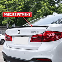 NINTE Rear Trunk Spoiler Wing Fit for BMW G30 5 Series 4 Door Sedan 2017-2023 and F90 M5 2018-2023 Painted Gloss Black One Piece MP Sport Style Without Logo - NINTE