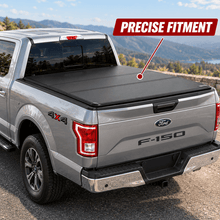 NINTE Black Soft Tri-Fold Tonneau Cover Fit for 2015-2026 Ford F-150 5.5-Ft Bed - NINTE