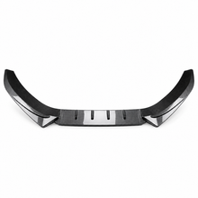NINTE Front Bumper Lip Splitter Kit Fit for Audi A4 S4 B8.5 S-Line 2013-2016 Models Built After June 2013 ABS Plastic Carbon Fiber Look Sport Style