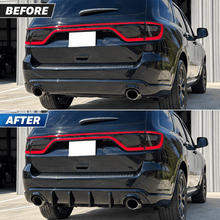 NINTE Rear Bumper Lip Diffuser Fit for Dodge Durango 2011-2026 Gloss Black 5-Piece V1 Sport Style - NINTE