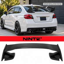 Load image into Gallery viewer, NINTE Rear Trunk Spoiler Wing Fit for Subaru WRX and WRX STI Sedan 2015-2021 Carbon Fiber Look One Piece JDM Sport Style Without Logo - NINTE