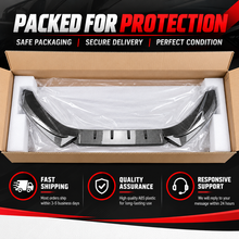 NINTE Front Bumper Lip Splitter Kit Fit for Audi A4 S4 B8.5 S-Line 2013-2016 Models Built After June 2013 ABS Plastic Carbon Fiber Look Sport Style
