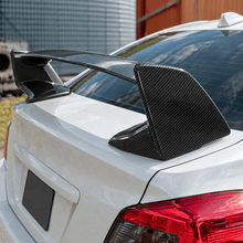 NINTE Rear Trunk Spoiler Wing Fit for Subaru WRX and WRX STI Sedan 2015-2021 Carbon Fiber Look One Piece JDM Sport Style Without Logo - NINTE