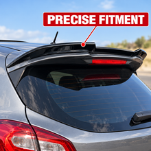 NINTE Rear Spoiler Extension Lip Wing Fit for Ford Fiesta MK8 MK8.5 ST ST-Line 2018-2023 Gloss Black One Piece Sport Style Without Logo