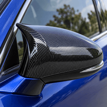 NINTE Front Outer Side Door Mirror Cover Caps Fit for Lexus IS200t IS250 IS300 IS350 2014-2020 Carbon Fiber Look M Style ABS - NINTE