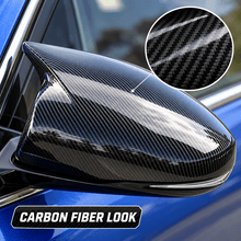 NINTE Front Outer Side Door Mirror Cover Caps Fit for Lexus IS200t IS250 IS300 IS350 2014-2020 Carbon Fiber Look M Style ABS - NINTE