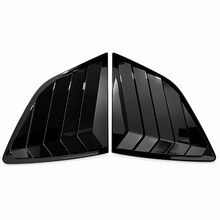 NINTE Rear Window Louvers Fit for Honda CR-V 2023-2026 Gloss Black ABS 2-Piece Body Kit - NINTE
