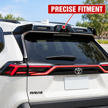 NINTE Rear Roof Spoiler Wing Fit for Toyota RAV4 2019-2025 Painted Gloss Black Pearl One Piece MCX Sport Style