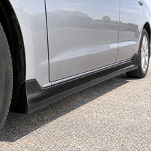 NINTE Left Right Lower Side Skirts Kit Fit for Toyota Corolla 2003-2008 US Spec Black ABS Plastic Without Logo - NINTE