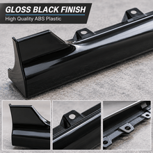 NINTE Left Right Lower Side Skirts Kit Fit for Toyota Corolla 2003-2008 US Spec Black ABS Plastic Without Logo - NINTE
