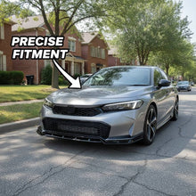Load image into Gallery viewer, NINTE front lip For 2025-26 Honda Civic 11th 2 Tone Yofer Front Bumper Lip Splitter - NINTE
