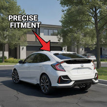 Charger l'image dans la galerie, NINTE Rear Trunk Spoiler Wing Fit for Honda Civic 11th Gen Hatchback 2022-2025 Painted Gloss Black One Piece HP HPD Style Without Logo
