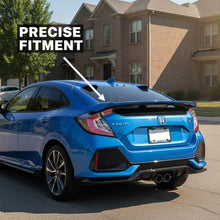 Charger l'image dans la galerie, NINTE Rear Trunk Spoiler Wing Fit for Honda Civic 11th Gen Hatchback 2022-2025 Painted Gloss Black One Piece HP HPD Style Without Logo