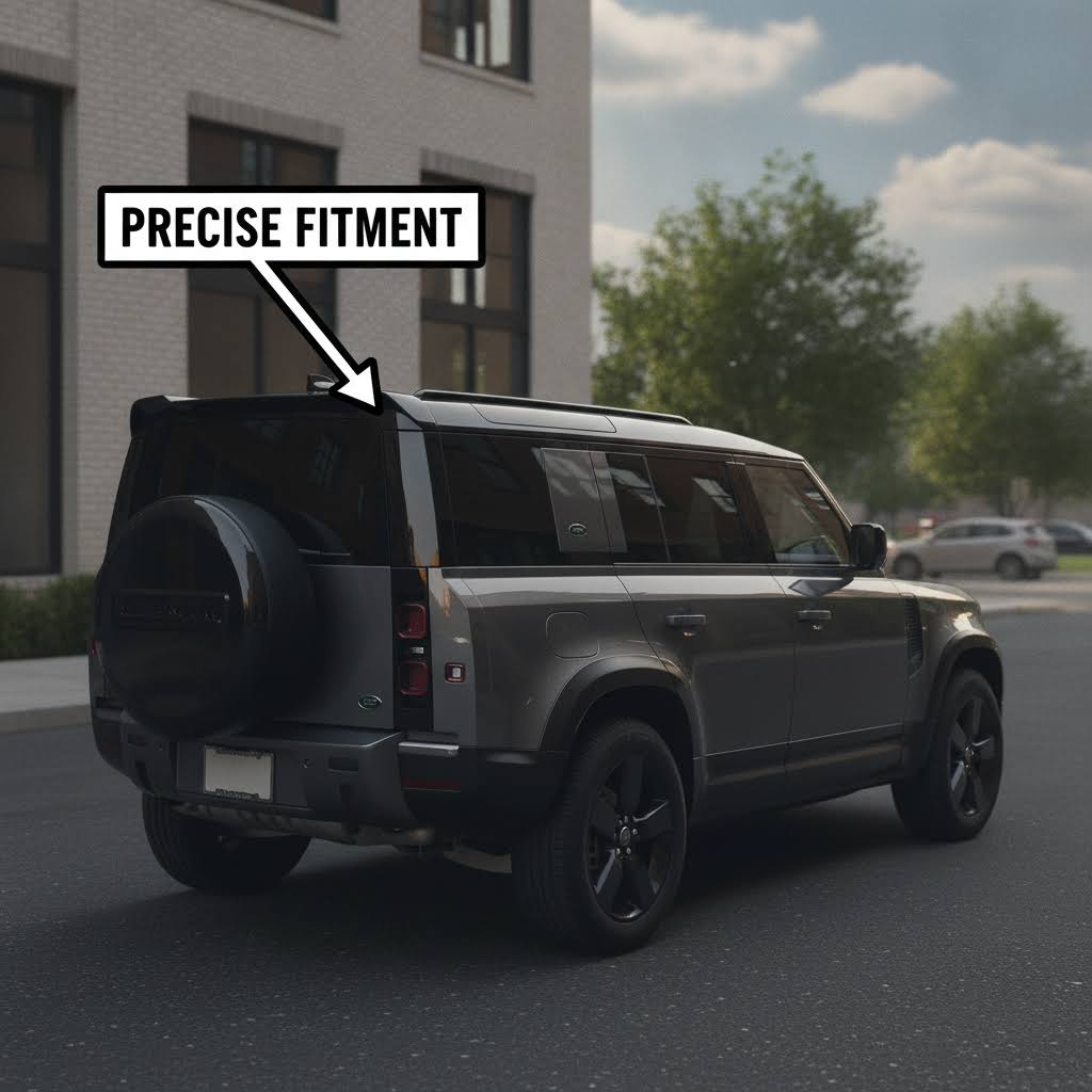 NINTE Urban Look Roof Spoiler For 2020-2025 Land Rover L663 Defender 90 110 130 - NINTE