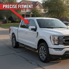 Charger l'image dans la galerie, NINTE Side Mirror Cover Caps Overlays Fit for 2021-2025 Ford F150 Painted Gloss White Pair With Turn Signal Hole Sport Style Without Logo