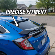 Charger l'image dans la galerie, NINTE Rear Trunk Spoiler Wing Fit for Honda Civic 11th Gen Hatchback 2022-2025 Painted Gloss Black One Piece HP HPD Style Without Logo
