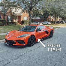 Load image into Gallery viewer, NINTE Side Skirts Rocker Panels Splitter Fit for Chevy Corvette C8 Stingray 2020-2025 One Piece GM 5VM Style Without Logo - NINTE