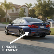 Cargar imagen en el visor de la galería, NINTE M Performance Style Rear Diffuser For 2017-2023 BMW 5 Series G30 M550i G31 G38