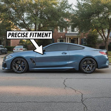 Load image into Gallery viewer, NINTE Side Skirts Splitter Rocker Panels Fit for BMW 8 Series G14 G15 840i M850i 2018+ Painted Gloss Black One Piece AC Style Without Logo - NINTE
