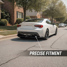 Laden Sie das Bild in den Galerie-Viewer, Rear Bumper Diffuser Lip Splitter Fit for Scion FR-S Toyota 86 Subaru BRZ 2013-2020 Sport Style