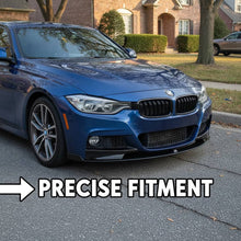 Load image into Gallery viewer, NINTE Front Bumper Lip For 2012-2026 BMW F30 3-Series M Tech Front Bumper Lip Front Splitter Gloss Black - NINTE
  
