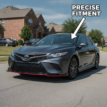 Laden Sie das Bild in den Galerie-Viewer, NINTE Front Lip With Red Line For 2021-2024 8.5th Gen Toyota Camry SE XSE Highlight Style - NINTE
  