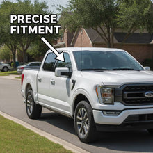 Charger l'image dans la galerie, NINTE Side Mirror Cover Caps Overlays Fit for 2021-2025 Ford F150 Painted Gloss White Pair With Turn Signal Hole Sport Style Without Logo