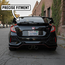Load image into Gallery viewer, NINTE Fire Style 3D License Plate Frame Cover ABS Painted Chrome Plate Cover Trim Protector with 2 Holes Exterior Accessories - NINTE
  