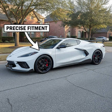 Load image into Gallery viewer, NINTE Side Skirts Rocker Panels Splitter Fit for Chevy Corvette C8 Stingray 2020-2025 One Piece GM 5VM Style Without Logo - NINTE