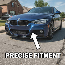 Load image into Gallery viewer, NINTE Front Bumper Lip For 2012-2018 BMW F30 3-Series M Tech 2 PCS Painted Sport Front Spoiler Lower Diffuser