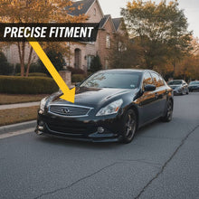 Load image into Gallery viewer, NINTE Front Bumper For 2010-2013 Infiniti G37 Sedan 3 Pcs Front Lip Splitter Air Chin - NINTE
  