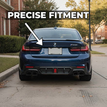 Load image into Gallery viewer, NINTE Rear Bumper Diffuser Fit for 2019-2022 BMW 3 Series G20 M Sport 330i M340i Matte Black One Piece Sport Style Without Logo