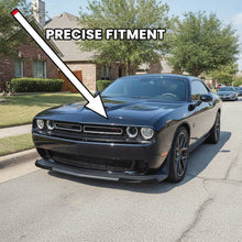 Load image into Gallery viewer, NINTE For 2015-2026 Dodge Challenger Scat Pack 2019-2026 R/T GT Front Lip Bumper Guard Front Splitter 2PCs - NINTE