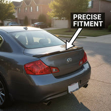 Cargar imagen en el visor de la galería, NINTE Highkick Rear Spoiler For 2007-2015 Infiniti G25 G35 G37 Q40 Sedan PSM Style - NINTE