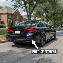 Cargar imagen en el visor de la galería, NINTE M Performance Style Rear Diffuser For 2017-2023 BMW 5 Series G30 M550i G31 G38