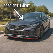 Laden Sie das Bild in den Galerie-Viewer, NINTE Front Lip With Red Line For 2021-2024 8.5th Gen Toyota Camry SE XSE Highlight Style - NINTE
  