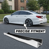 NINTE Yofer JDM Style Side Skirts For 2018-2022 10th Gen Honda Accord