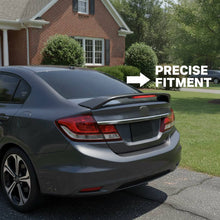 Load image into Gallery viewer, NINTE Rear Trunk Spoiler Wing Fit for Honda Civic Sedan 2012-2015 Matte Black with Integrated LED - NINTE