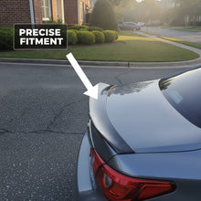 Charger l'image dans la galerie, NINTE Rear Trunk Spoiler Wing fit for 2014-2024 Infiniti Q50 Carbon Fiber Look One Piece PSM Style Without Logo