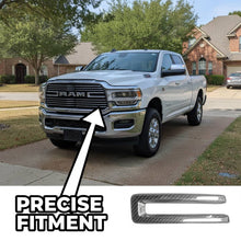 Load image into Gallery viewer, NINTE For 2019-2024 Dodge Ram 2500 3500 4500 5500 Grill Cover ABS Front Grille Trim