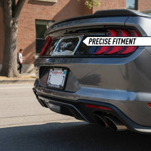 Load image into Gallery viewer, NINTE Fire Style 3D License Plate Frame Cover ABS Painted Chrome Plate Cover Trim Protector with 2 Holes Exterior Accessories - NINTE
  