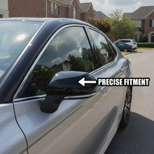 Cargar imagen en el visor de la galería, NINTE Side Mirror Cover Caps Fit for 2018-2024 Toyota Camry Avalon Painted Gloss Black Pair Sport Trim Without Logo