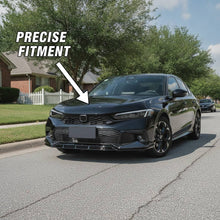 Load image into Gallery viewer, NINTE front lip For 2025-26 Honda Civic 11th 2 Tone Yofer Front Bumper Lip Splitter - NINTE
