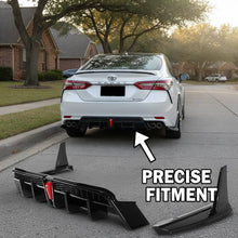 Cargar imagen en el visor de la galería, NINTE Yofer V2 Rear Diffuser+Corner Extension For 2018-24 Toyota Camry SE XSE - NINTE