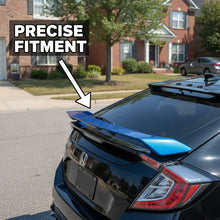 Charger l'image dans la galerie, NINTE Rear Trunk Spoiler Wing Fit for Honda Civic 11th Gen Hatchback 2022-2025 Painted Gloss Black One Piece HP HPD Style Without Logo