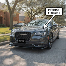 NINTE For 2015-2023 Chrysler 300 C S SRT Front lip ABS Painted 1 Piece Style Front Bumper Lip Splitter