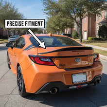 Load image into Gallery viewer, NINTE Rear Trunk Spoiler Wing fit for 2022-2026 Toyota GR86 and Subaru BRZ Painted Gloss Black Highkick Duckbill One Piece Without Logo