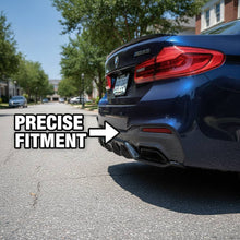Cargar imagen en el visor de la galería, NINTE M Performance Style Rear Diffuser For 2017-2023 BMW 5 Series G30 M550i G31 G38