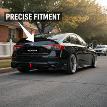 Cargar imagen en el visor de la galería, NINTE YOFER V2 Style Rear Diffuser + Corner Spats For 2022-2026 11th Honda Civic Sedan - NINTE